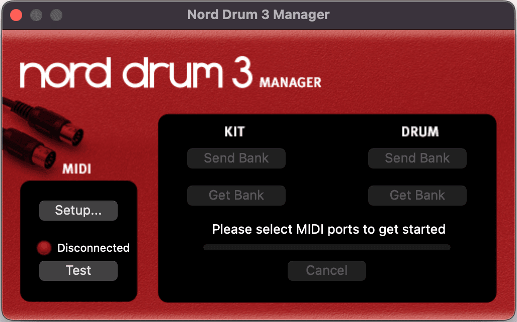 Nord Drum 2 Manager